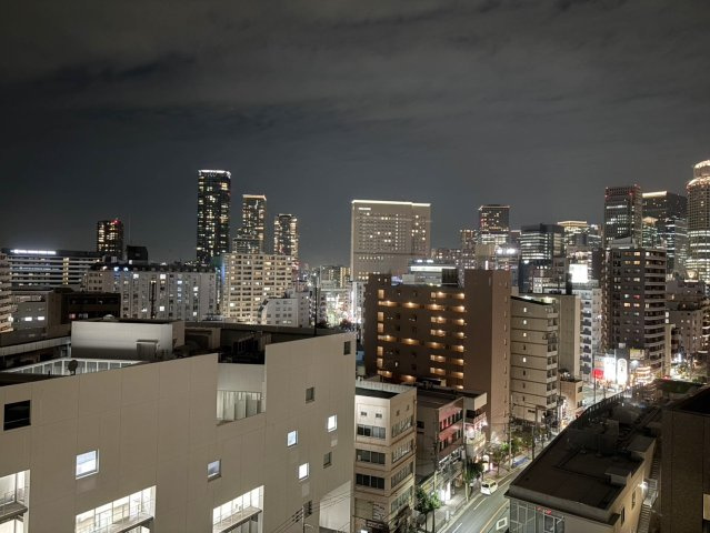 【物件からの眺望】淀川花火の方角を望む夜景が一望可能！