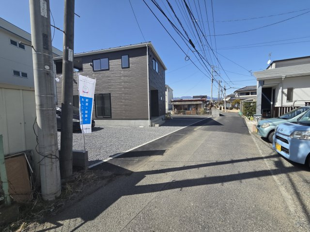 現地写真　前面道路幅員約4ｍ