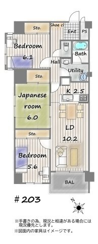 間取り：301000109578