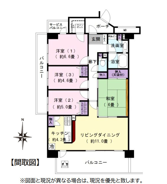 間取り：311002427004