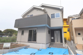 武蔵村山市伊奈平5丁目　新築　全2棟　1号棟の外観