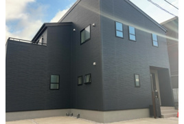 相模原市中央区陽光台の新築戸建ての外観