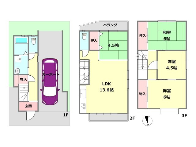 間取り：328000628764
