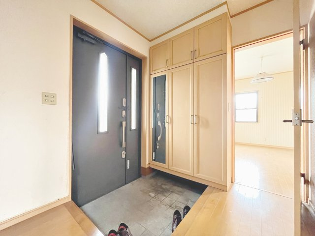 きれいな玄関です