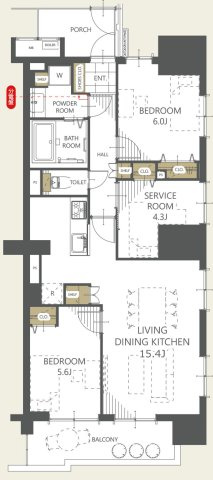 間取り：313004586277