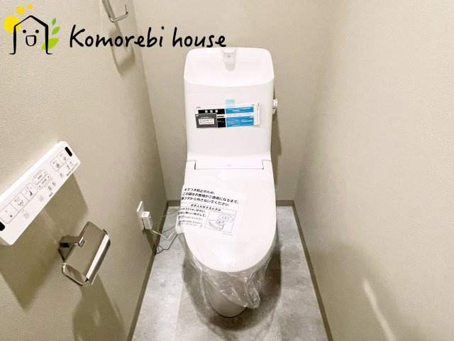 ゆったりとした空間のトイレです