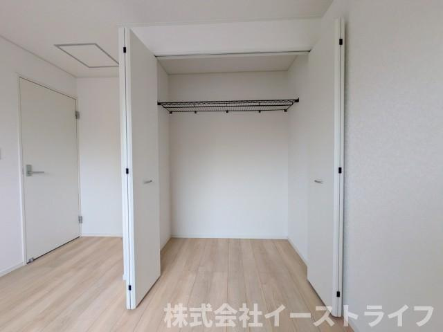 2号棟写真　収納スペースが充実しています