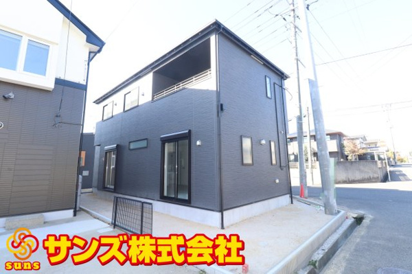 【郡山市菜根３丁目　　　１号棟　　　桜小学校、郡山第３中学区の外観】