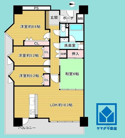 間取り：328000617822