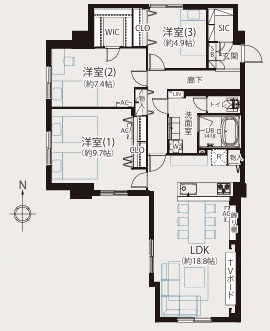 間取り：314002486959