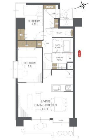 間取り：307000079084