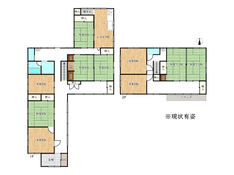 間取り：328000548279