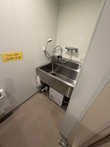 お散歩帰りの洗い場としてお使いいただけます！