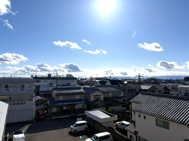 バルコニーからの眺望になります♪