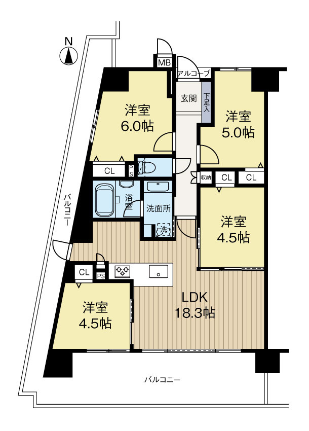 間取り：328000645655