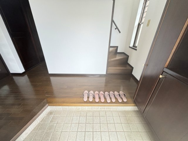 広々した玄関です。