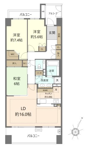 間取り：323000486849