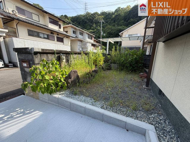 お庭が付いています