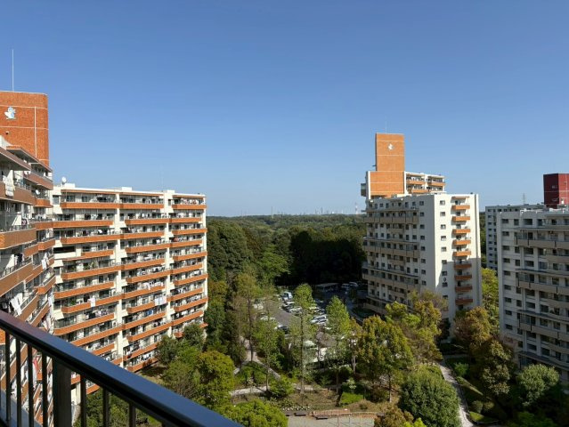 南面バルコニーからの眺望