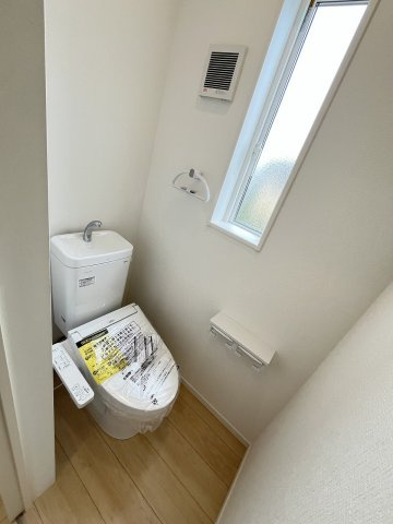 現地写真。2階にもトイレです。