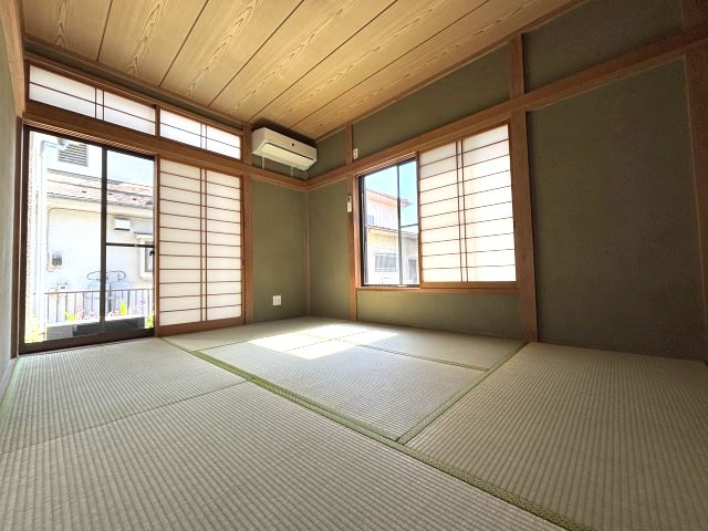 趣味部屋や寝室など、多方面で活躍する和室です。