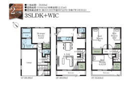 千葉市美浜区稲毛海岸四丁目 新築分譲住宅2号棟の間取り