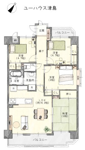 間取り：323000504278