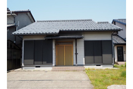 福井市三郎丸 平屋のお家の外観