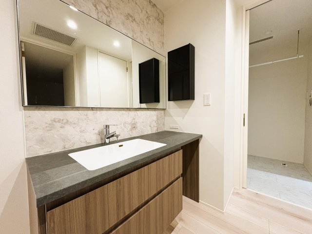 造作洗面（2025/9）撮影　こだわりの造作洗面化粧台♪