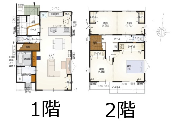間取り：322000587915