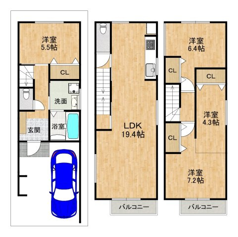 間取り：327001505719