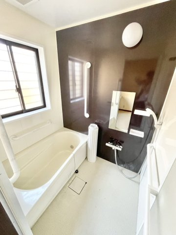 1坪以上ある2階浴室でゆったりバスタイム♪