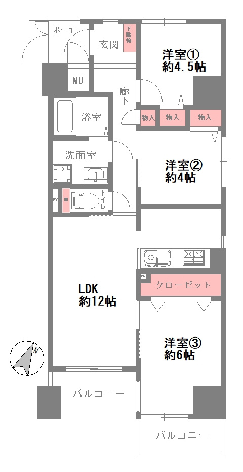 間取り：328000666966