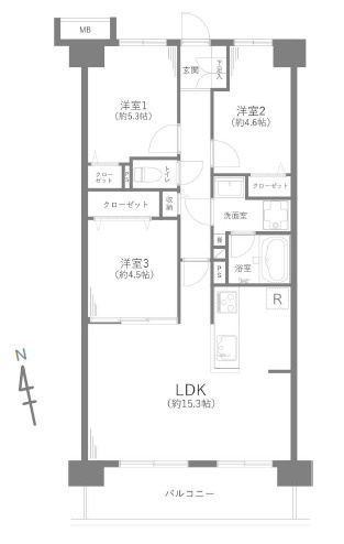 間取り：311002484598