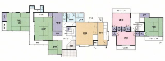 間取り：334000243557