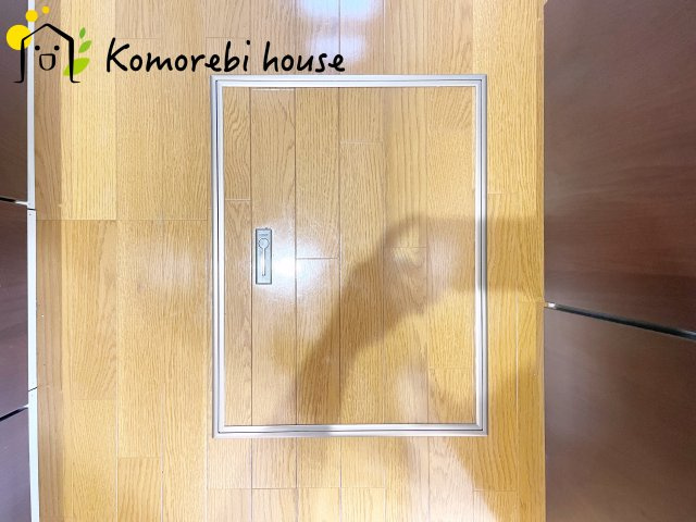 床下収納です