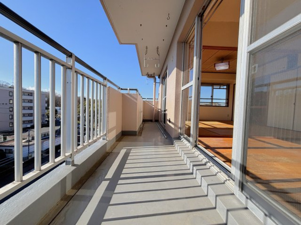 【パークサイド南大沢のバルコニー】