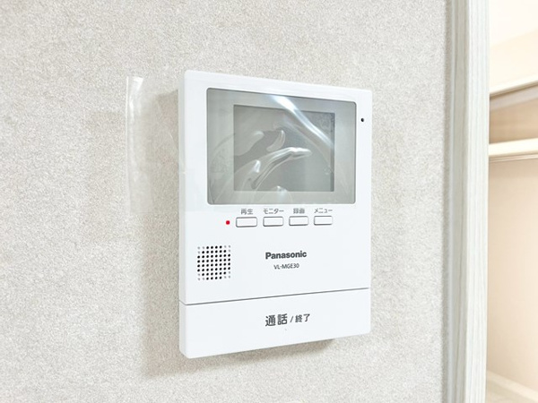 北摂マンションのTVモニター付きインターフォン