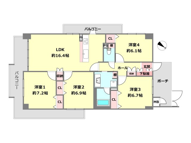 間取り：328000632075