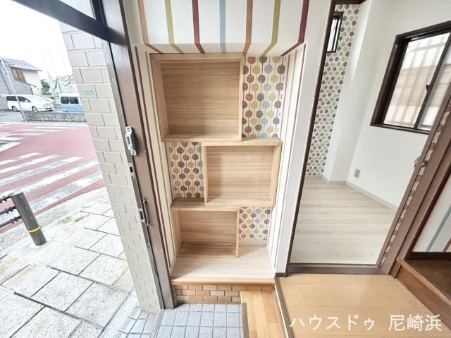 お洒落な見せる玄関収納♪