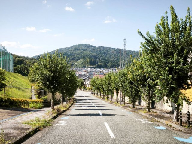 土地までの道のり　景色も良いです