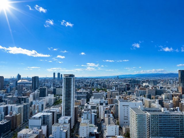 【物件からの眺望】37階からの眺望！高層階につき見渡しも良好です◎