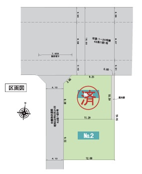 【2号棟】駐車1台可(車種による)。庭付き4ＬＤＫ。東武伊勢崎線・東武野田線「春日部」駅徒歩15分。