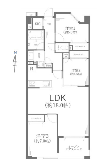 間取り：314002675649