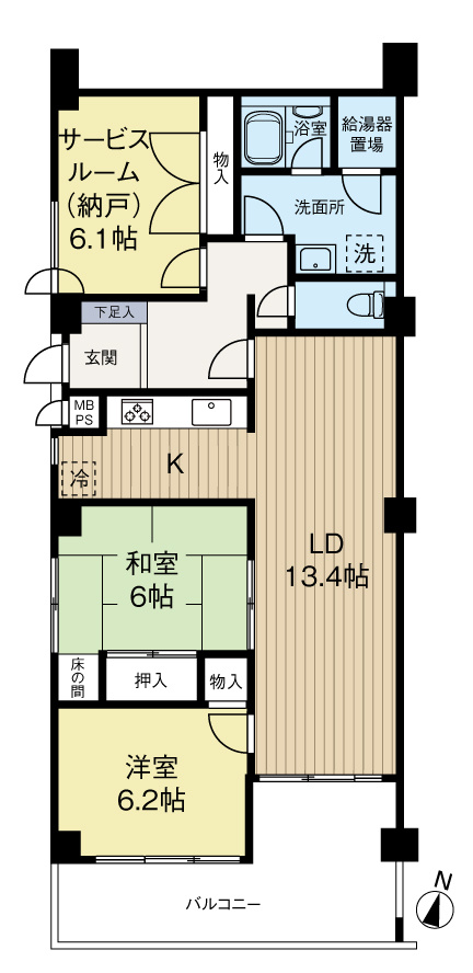 間取り：328000623475