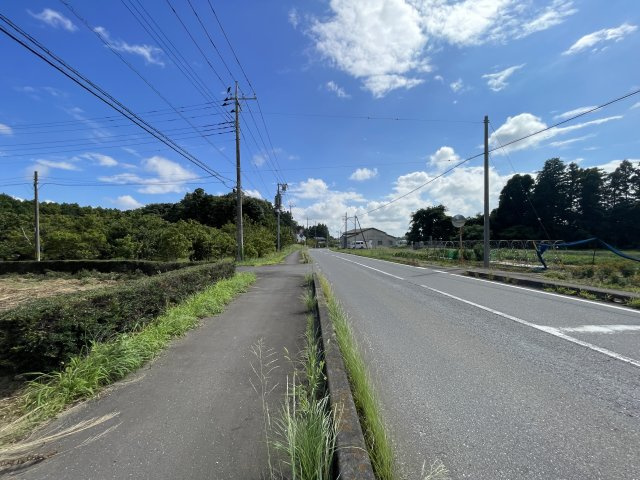 西側道路