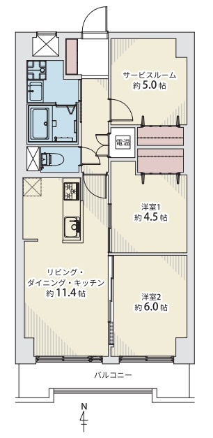 間取り：301000096410