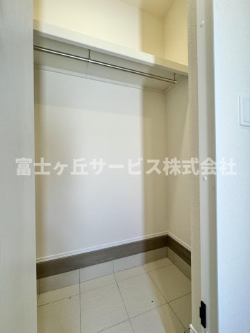 玄関にあるシューズクロークです