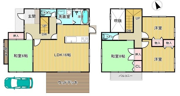 間取り：334000234609