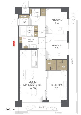 間取り：329000135388